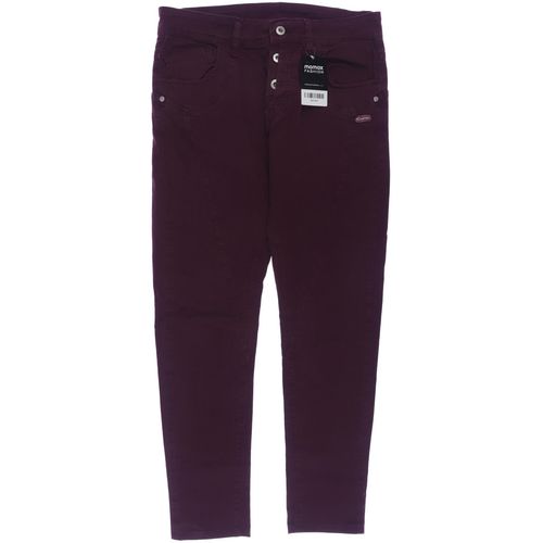 Gang Damen Jeans, bordeaux, Gr. 27