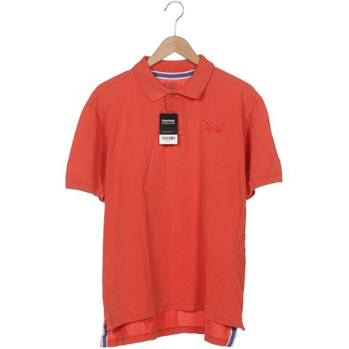 Sansibar Herren Poloshirt, orange, Gr. 54