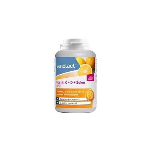 sanotact Vitamin C + D + Selen DEPOT