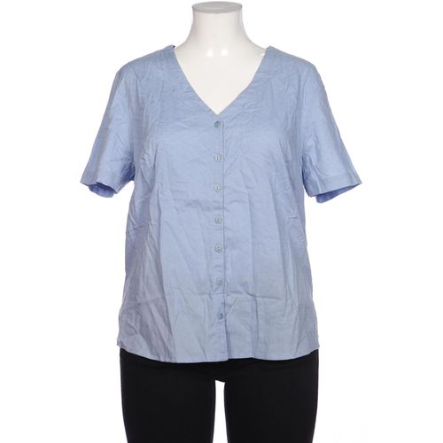 Grüne Erde Damen Bluse, hellblau, Gr. 44