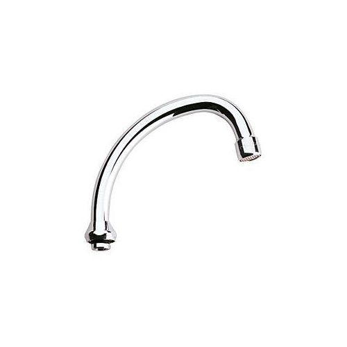 Grohe Auslauf chrom, Ausladung 140 mm, schwenkbar