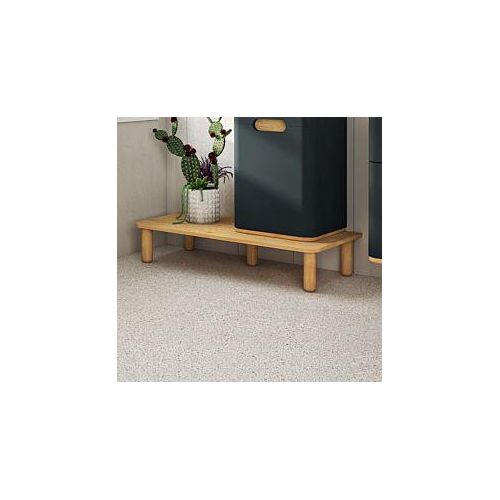 Vitra Sento Sockelplatte 60872 95 x 40 x 19 cm, Oberfläche Eiche Natur, Dekor, mit Füßen