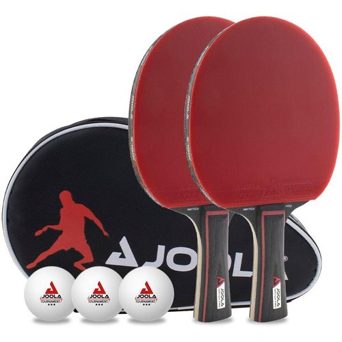 Joola Tischtennisschläger »Tischtennis-Set Duo Pro«, (Set, 6 tlg., mit Bällen-mit Tasche)