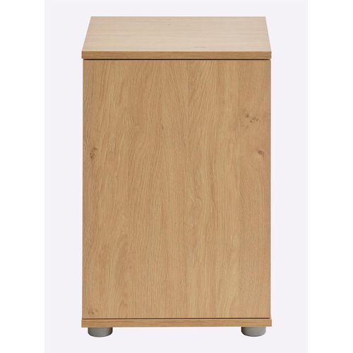 Schuhschrank HEINE HOME, braun (eichefarben), B:40cm H:60,5cm T:38,5cm, MDF, Spanplatte, Spanplatte, Schränke