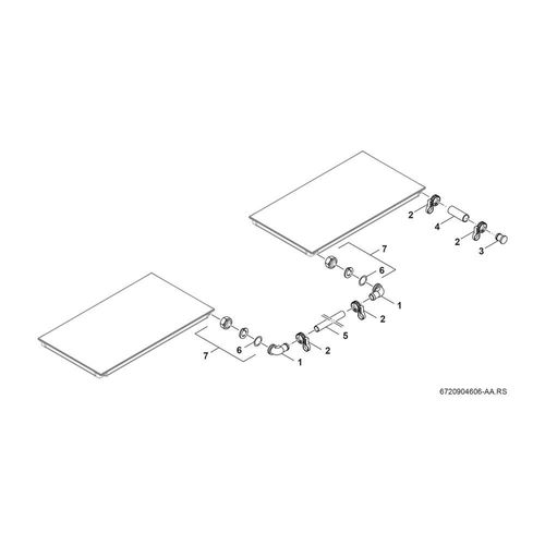 BOSCH Zubehör Solartechnik FS 6 Reihenverbindungs-Set für SO4000, SO5000 7739300434