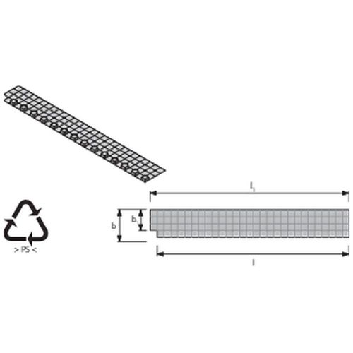 Uponor Tecto Abdeckfolie 1,45m 200mm 1005481