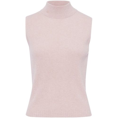 Tricottop 100% kasjmier include roze