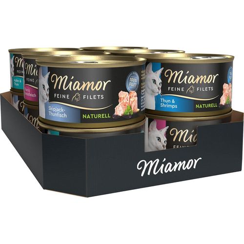 Miamor Feine Filets naturell Mixtray 1 12x80g