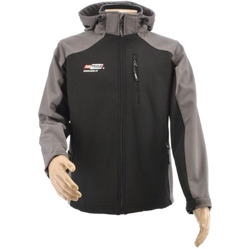 Awtools kurtka softshell bluza t4/ szaro-czarna/ xl