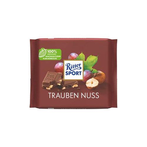 Ritter SPORT TRAUBEN NUSS Schokolade 100,0 g