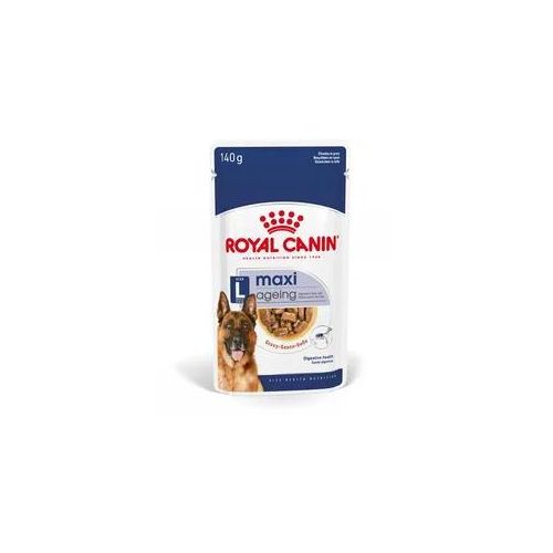 Royal Canin Maxi Ageing Feuchtnahrung als Stückchen in Soße (></noscript>5. Leben