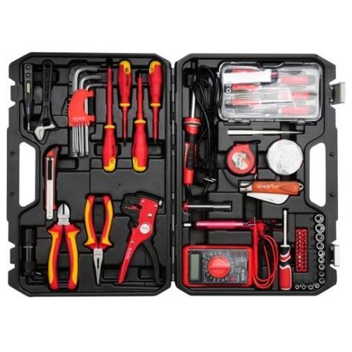 YATO Werkzeugset YT-39009 Werkzeugsatz,Steckschlüsselsatz,Werkzeug Set,Werkzeug Kit