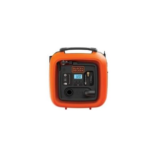 Kompressor ASI400-XJ, 11bar, Luftpumpe orange/schwarz, 12 Volt Zigarettenzünder-Anschluss