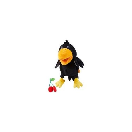 Handpuppe Rabe Theo, Spielfigur 30 cm
