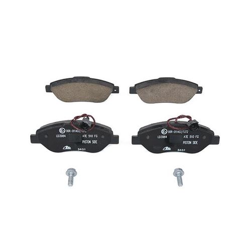 ATE Bremsbelagsatz FIAT,ALFA ROMEO,CHRYSLER 13.0470-3984.2 77362196,77364589,77365188 77365808,9949279,LD3984,77362093