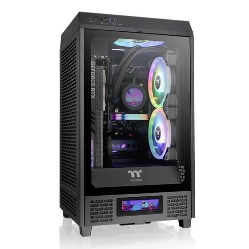 Thermaltake The Tower 200 Mini-Tower PC-Gehäuse Schwarz