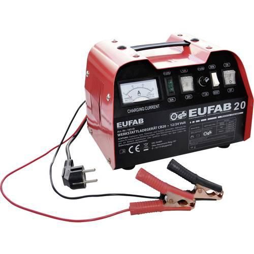 Eufab Werkstattladegerät 12/24V 18/12A 16518 Werkstattladegerät 12 V, 24 V 12 A