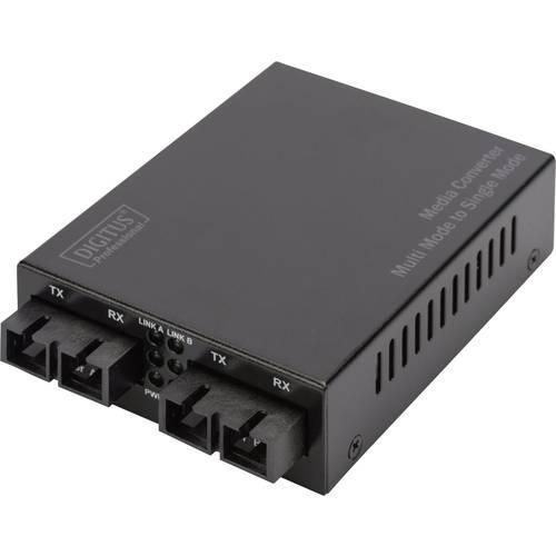 Digitus DN-82124 IEEE 802.3z 1000BASE-SX, SC Duplex Medienkonverter 1000 MBit/s