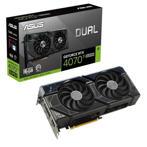 ASUS Dual GeForce RTX 4070 Ti SUPER 16GB GDDR6X