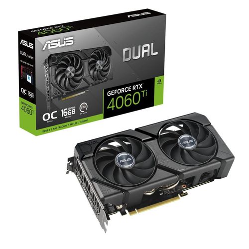 ASUS Dual GeForce RTX 4060 Ti EVO OC Edition 16GB GDDR6