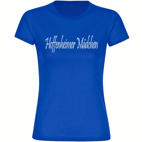 multifanshop Kinder T-Shirt - Hoffenheim - Hoffenheimer Mädchen - Druck weiß - Kind
