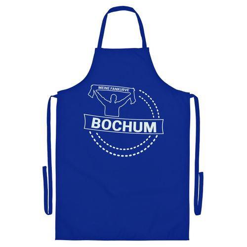 multifanshop Grillschürze - Bochum - Meine Fankurve - Druck weiß - Schürze