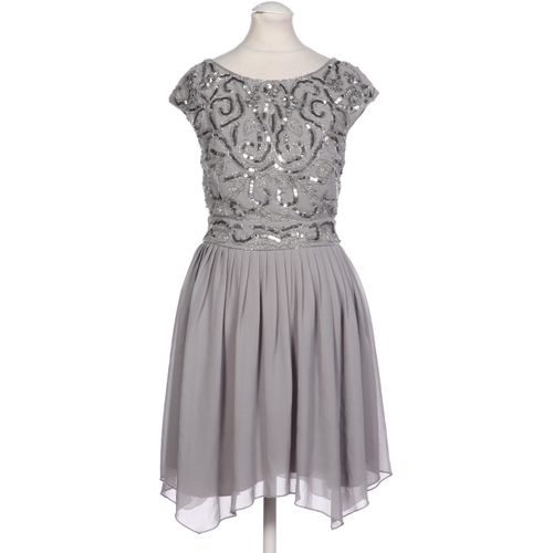 lace beads Damen Kleid, grau, Gr. 34