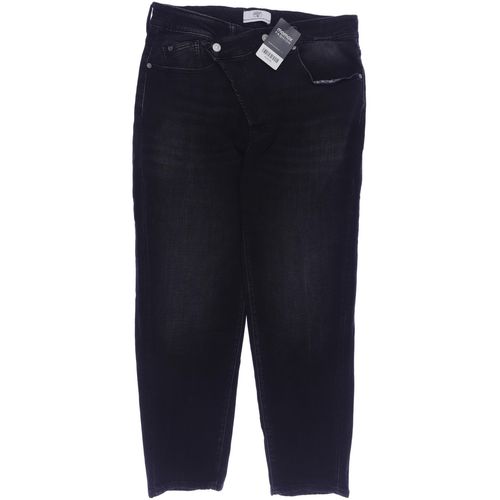 le temps des cerises Damen Jeans, schwarz, Gr. 28