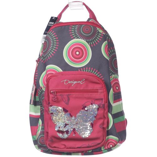 Desigual Damen Rucksack, pink, Gr.