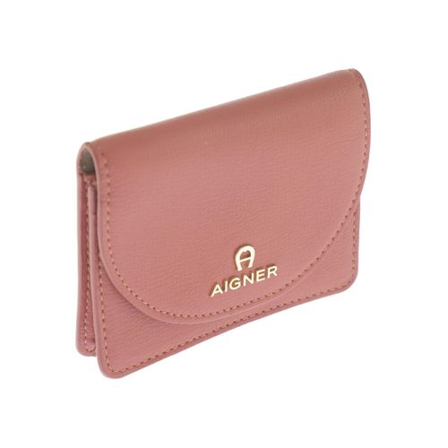 Aigner Damen Portemonnaie, pink, Gr.