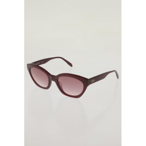 Karl Lagerfeld Damen Sonnenbrille, bordeaux, Gr.