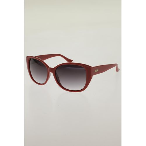 Moschino Damen Sonnenbrille, rot, Gr.