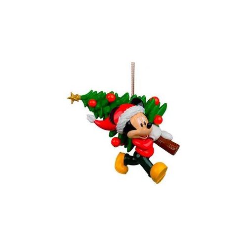 Disney Christbaumanhänger , Grün, Multicolor, Rot , Kunststoff , zum Hängen , Dekoration, Weihnachtsdekoration, Christbaumschmuck