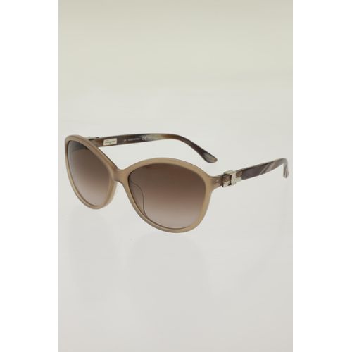 Salvatore Ferragamo Damen Sonnenbrille, beige, Gr.