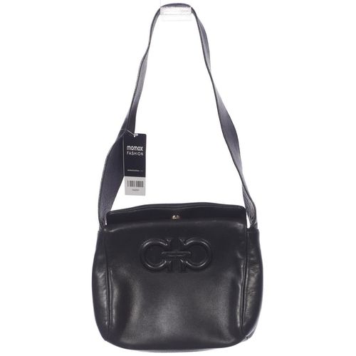 Salvatore Ferragamo Damen Handtasche, schwarz, Gr.