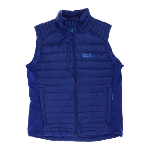 Jack Wolfskin Herren Weste, blau, Gr. 46