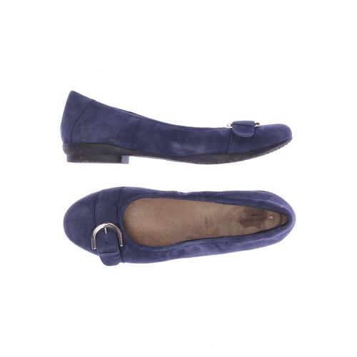 Clarks Damen Ballerinas, blau, Gr. 41