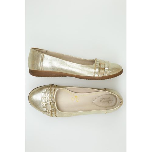 Clarks Damen Ballerinas, gold, Gr. 40