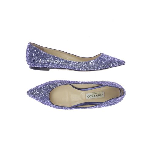 Jimmy Choo Damen Ballerinas, blau, Gr. 41