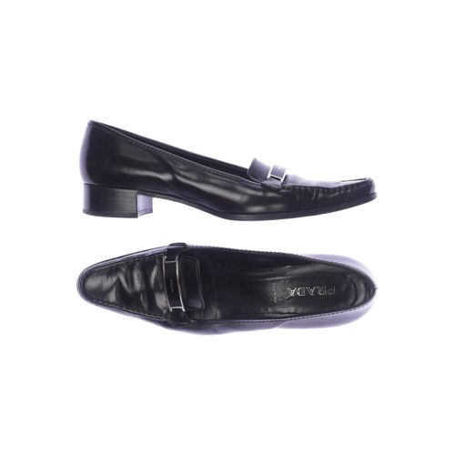 Prada Damen Halbschuh, schwarz, Gr. 38