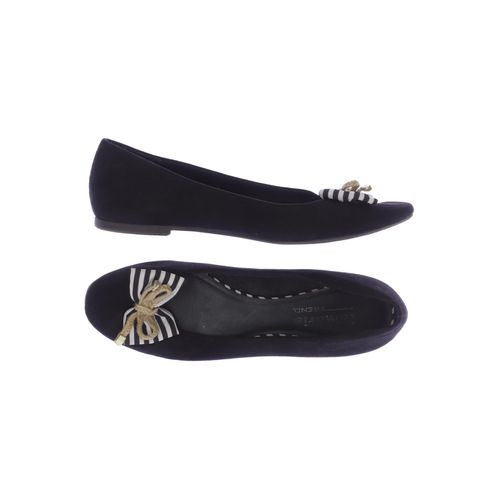 Tamaris Damen Ballerinas, schwarz, Gr. 42