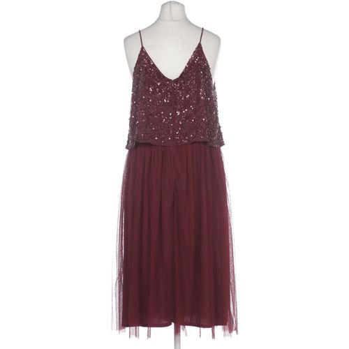 lace beads Damen Kleid, bordeaux, Gr. 46