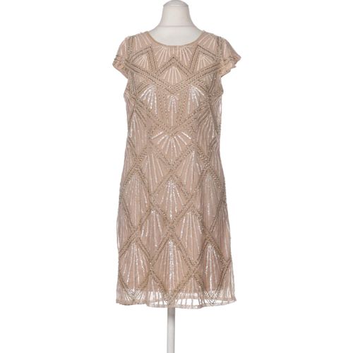 lace beads Damen Kleid, beige, Gr. 38