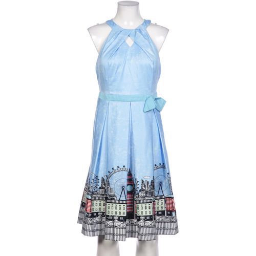 Lindy Bop Damen Kleid, blau, Gr. 40