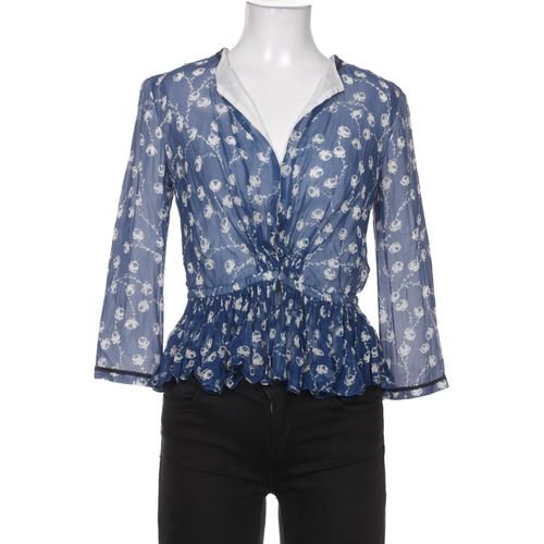 Ralph Lauren Collection Damen Bluse, blau, Gr. 2