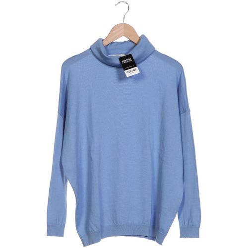 Grüne Erde Damen Pullover, blau, Gr. 42