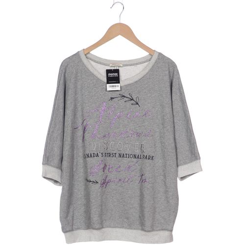 Soccx Damen Sweatshirt, grau, Gr. 42