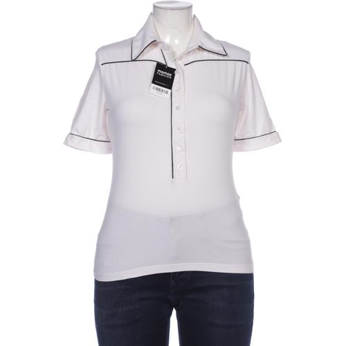 Anne Fontaine Damen Poloshirt, weiß, Gr. 42