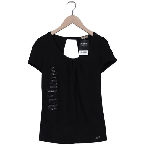 John Galliano Damen T-Shirt, schwarz, Gr. 36