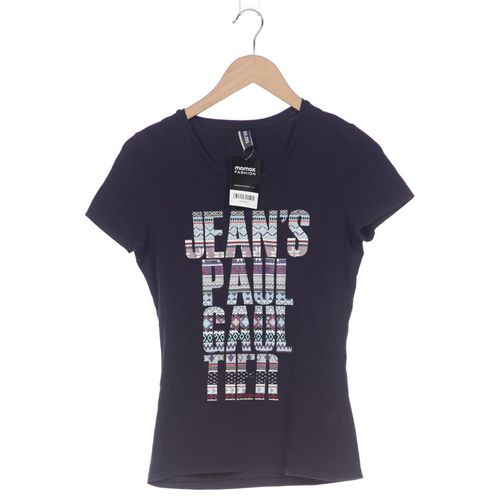 Jean Paul Gaultier Damen T-Shirt, marineblau, Gr. 38